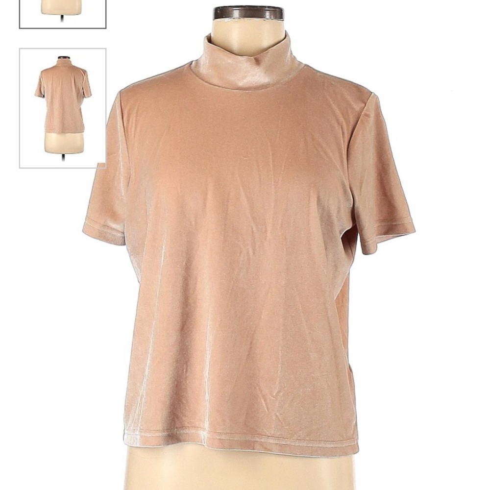 Madewell velvet tee in size medium.